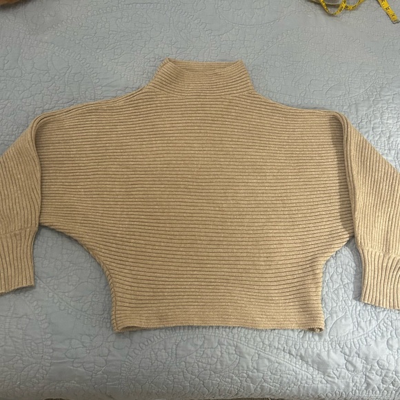 Anthropologie The Kendall Mock Neck Sweater - Picture 3 of 16